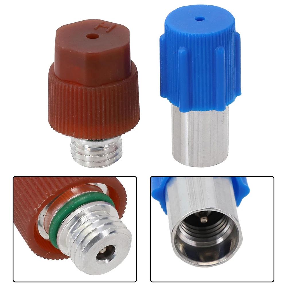 2pcs R134a Air Conditioning HD ND Connections For R134a For Ford Seat ForSkoda ND Adapter Und 357820795J 357820795H
