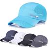 Хорошие летние кепки для бега с козырьком, спортивные мужские уличные быстросохнущие крутые бейсбольные кепки с сеткой