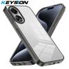 KEYSION Прозрачный чехол для OPPO A78 A58 A38 A18 Мягкий ТПУ+ПК Противоскользящий HD Прозрачный Ударопрочный Чехол для телефона для OPPO A17 A17K