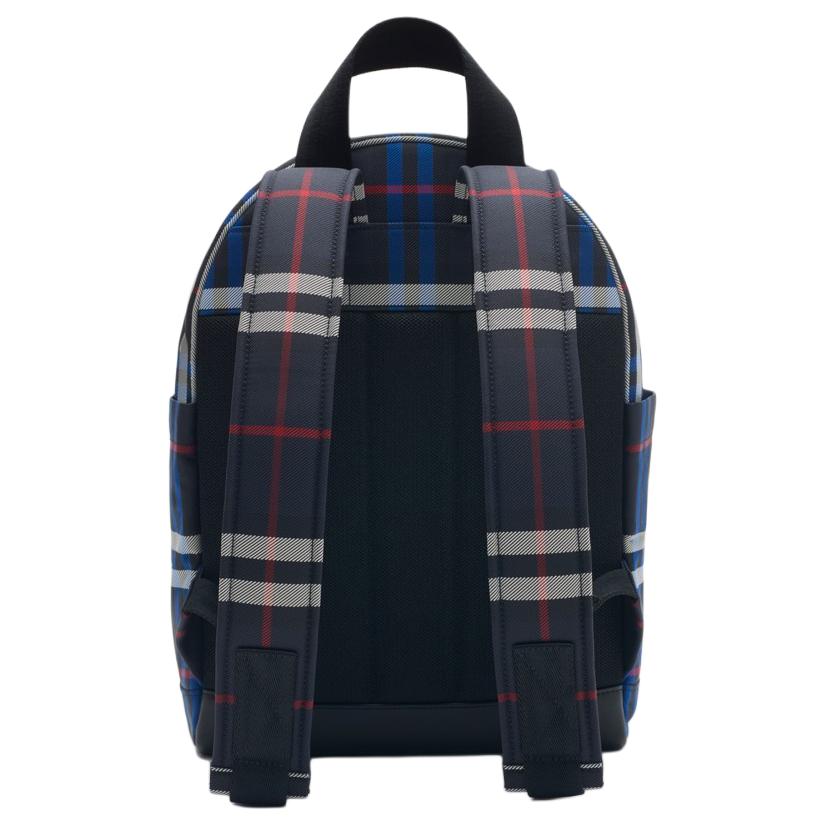 Burberry Рюкзак Thomas Bear в клетку с застежкой-молнией из нейлона Детский рюкзак Синий 81084431