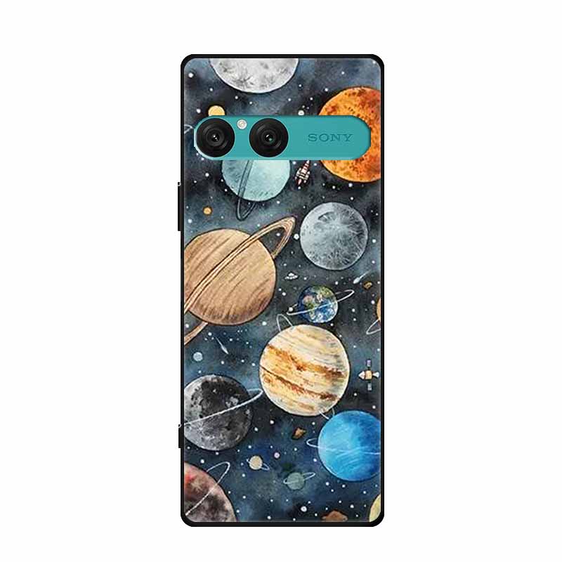 Для Sony Xperia 10 VII Чехол Силиконовый Планета Крутое Животное ТПУ Мягкая Задняя Крышка для Чехлов Телефона Sony Xperia10 VII XQ-FE54 XQZ-CBFE