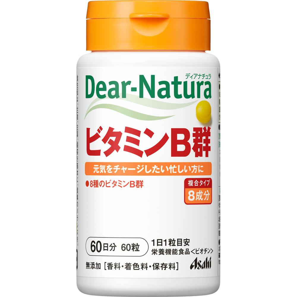 Asahi Dear-Natura витамины группы В 60 капсул Комплексные витамины Комплексные витамины