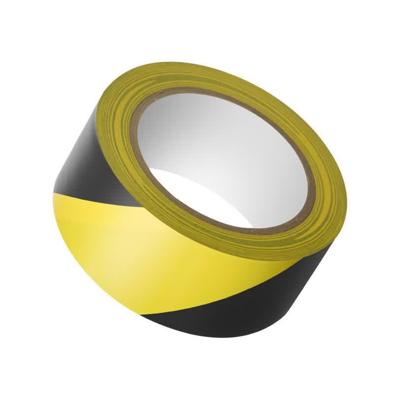 JUNYING PVC Yellow Black Warning Floor Marking Tape
