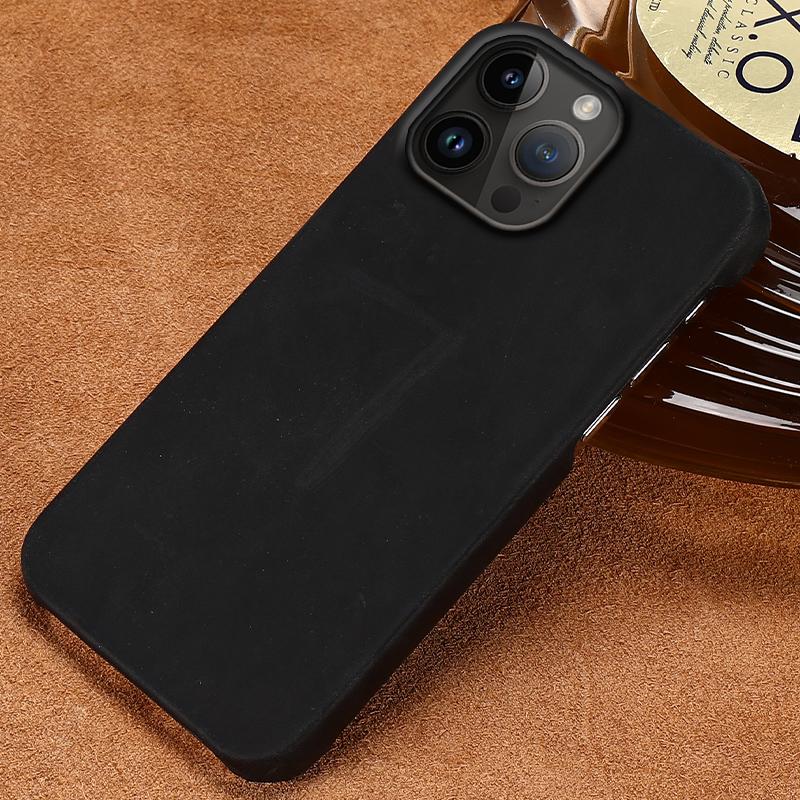 Чехол для телефона из коровьей кожи в стиле ретро для iPhone 16, 15, 13, 14, Pro Max, 16Pro, 14Pro, 15Pro, роскошный чехол Crazy Horse из натуральной кожи PULL-UP