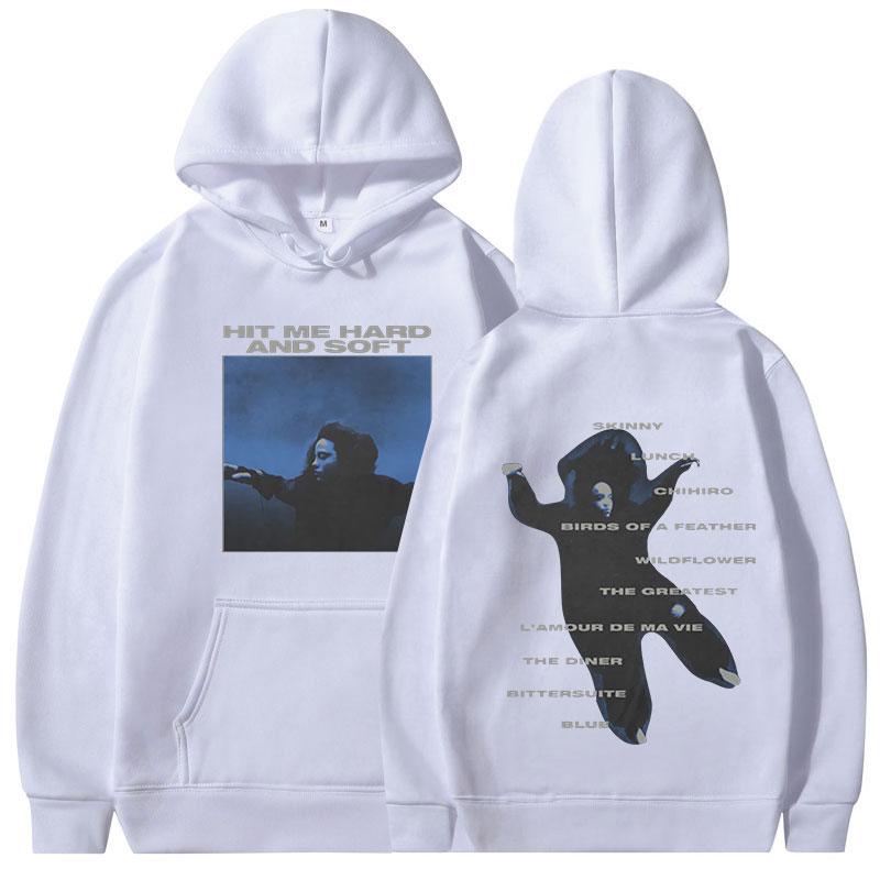Hit Me Hard and Soft 2024 Tour Hoodies Men Women Fashion Vintage Harajuku Sweatshirts Long Sleeve Oversized Pullovers Fans Gift