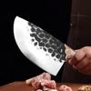 Stainless Steel Bone Chopper Knife High Carbon Steel Meat Cleaver Butcher Knives Forged Kitchen Knife Fish Slicing Knife Cooking