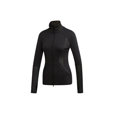 X Stella McCartney Essentials Zip Collar Sports Quick-Dry Jacket Women Jackets Black EA2219
