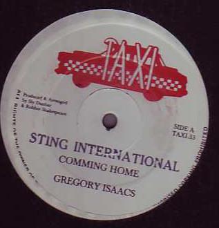 Пластинка 12 дюймов GREGORY ISAACS / SLY & ROBBIE - Comming Home / Home Bound TAXI33 Taxi Jamaica Регги, Ска и Даб Б/у