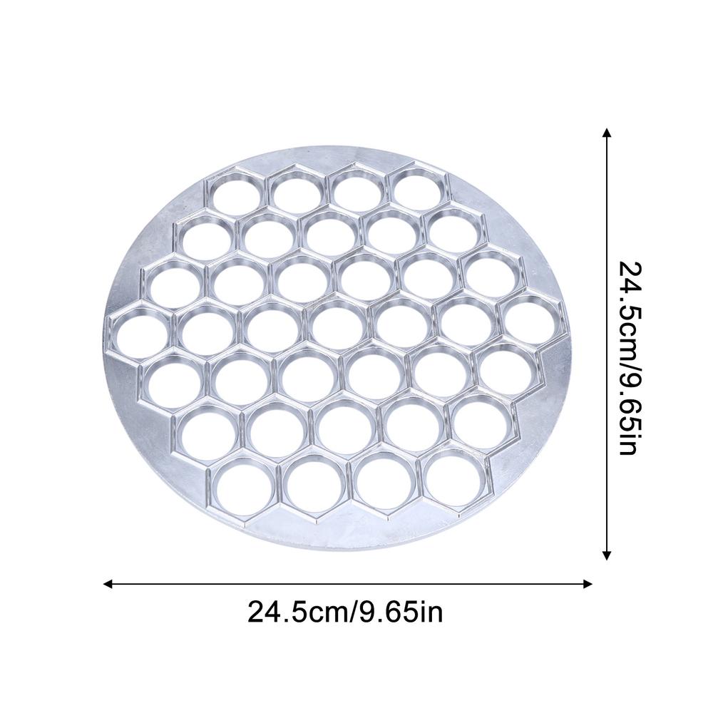 Алюминиевый сплав Тортеллини Maker Pasta Form Мясные пельмени Форма 12/37 отверстий Пельмени Тесто Пресс-ножницы Инструменты для домашней кухни