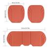 DSJW3 Car Rear Seat Cover Anti-Slip Breathable Protection Cushion Sticker For BMW X5 X6 F30 F34 F10 F20 G20 G30 F15 F16 1 3 5 7 Series