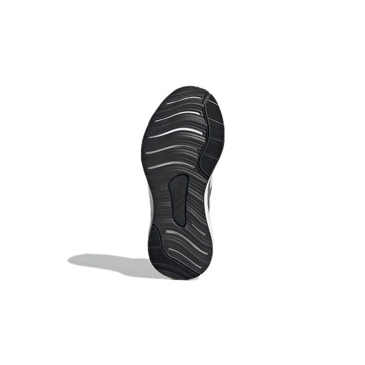 adidas FortaRun J Lace Беговые K Износостойкие Дышащие Низкие Спортивные Повседневные Кроссовки Черно-Белые Детские GY7597