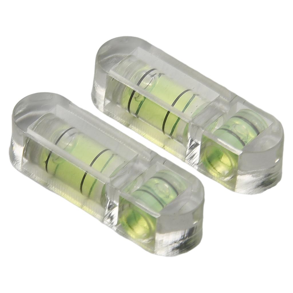 2 шт. Высокоточный панорамно-наклонный специальный пузырьковый уровень PTZ T-типа горизонтальный пузырьковый уровень измерительный инструмент 29x9x7 мм