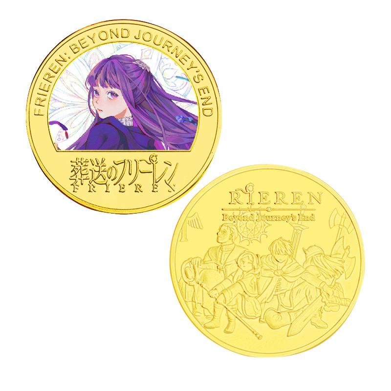 Commemorative coins, metal coins, anime merchandise gifts