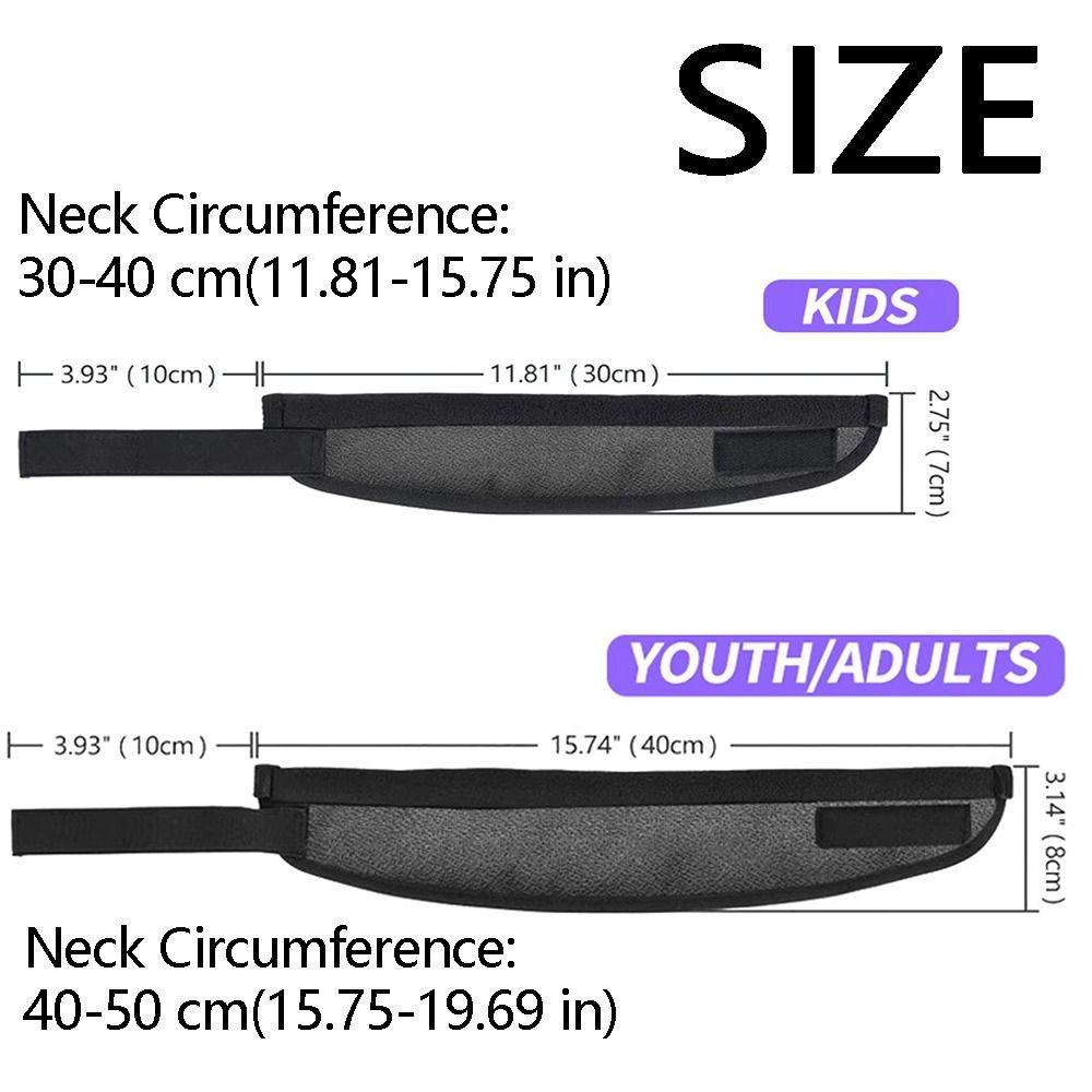Lightweight Ice Hockey Neck Guard Portable Neckguard Protect Hockey Neck Protector Hockey Training