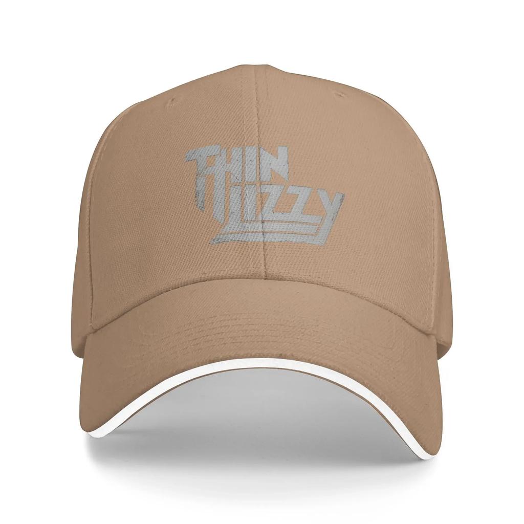 Rock Band Thin Lizzy Baseball Cap FeUnisex Unisex Print Hip Hop Hats Summer yk Funny Outdoor Gym Breathable Snapback Cap