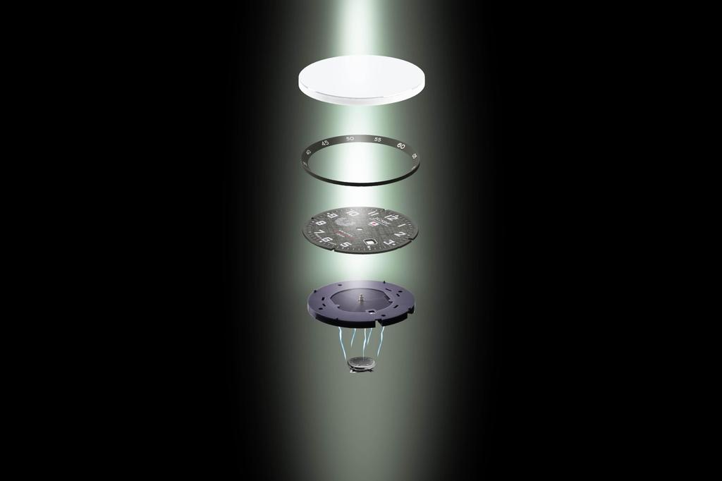 Kentex JSDF Titanium Solar Watch Green S815M-01 Men's