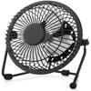 USB Desk Fan - Portable and Silent - Black - Sound Level 45 dB