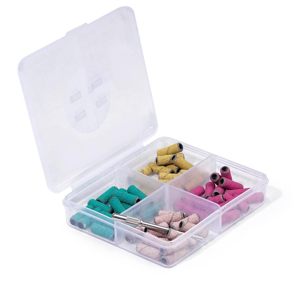 Салонный маникюр Высококачественные шлифовальные ленты со стальным мандрелем - Прочные, износостойкие инструменты