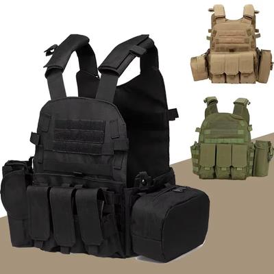 Нейлоновый тактический жилет бронежилет охотничий разгруз MOLLE для CS-боевых действий камуфляжный военный армейский жилет для охоты на открытом воздухе