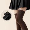 Warm Women Stockings Thicken Thigh Hosiery Fashion Over Knee Compression Socks Autumn and Winter