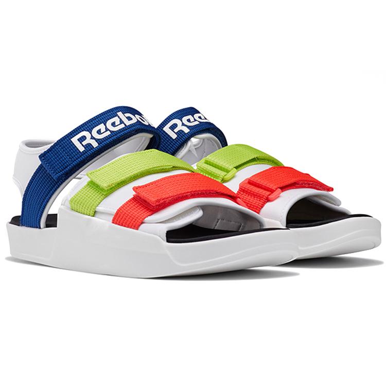 Reebok Сандалия классического стиля 'Белый Синий Зеленый' EF8032