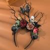Halloween Headband Skull Pumpkin Bat Style Headbands Head Hoop Girls Black Cute Styling Hair Accessories Festival Gifts