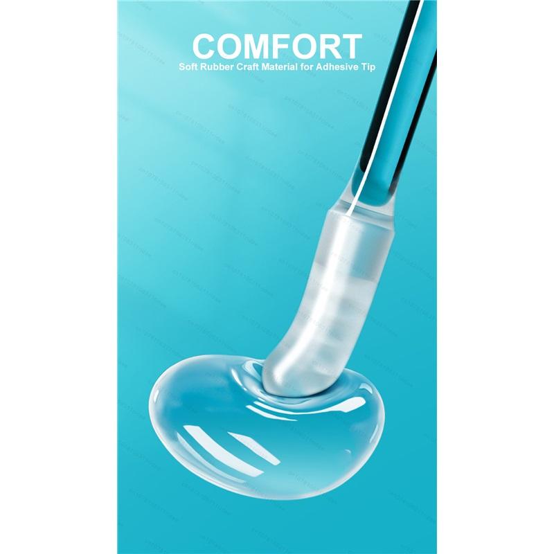 24Pcs Disposable Silicone EarWax Remover sticky ear pick For Kids Olders Adult Ear Cleaner Reusable Adhesive Earpick Swabs Tools