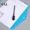 Durable Plastic Expanding Envelopes 11-Hole File Pocket, Assorted Colors Large Capacity Document Professional Planner Divider Pockets Holders,