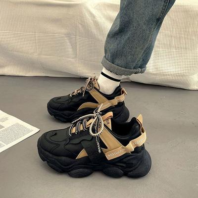 Модная женская обувь Белые весенне-осенние спортивные кроссовки Черные спортивные кроссовки Женская обувь Дизайнерская Роскошная Мода Y2k H Повседневная Дешевая 39 A