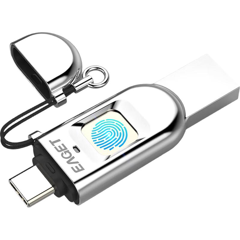 EAGET Высокоскоростная флешка USB-C с двумя интерфейсами