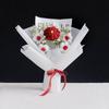 Hand-Knitted Rose Yarn Bouquet - Perfect Birthday or Festival Gift for Friends and Teachers