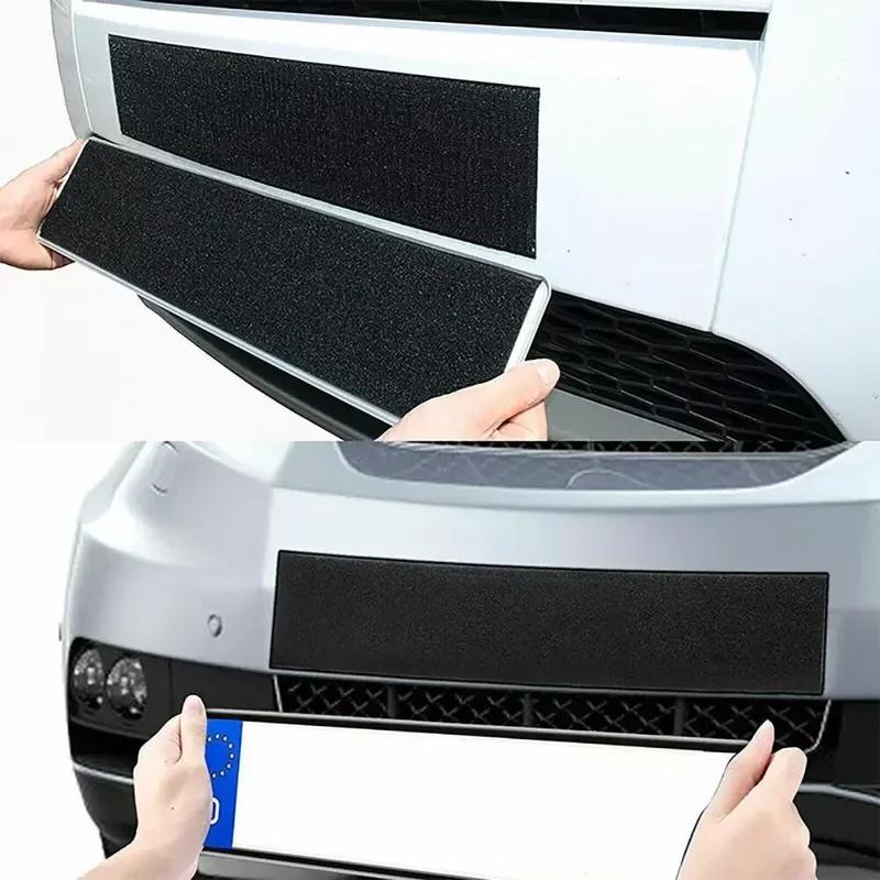 1 комплект клейких лент Velcro Держатель номерного знака без рамки Черный Погодостойкий Держатель номерного знака для транспортных средств/Автомобиля/Внедорожника Аксессуары