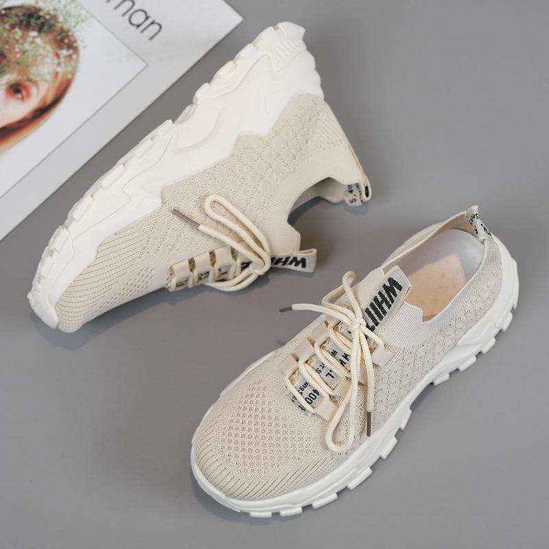 Женские летние кроссовки 2024 года, новый стиль, сетчатая удобная дышащая обувь для активного отдыха, противоскользящая, износостойкая, для фитнеса, для мужчин