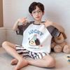 Astronaut Boys Summer Pajama Set - Short Sleeve & Pants for Kids & Teens