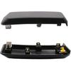Bumper Pad 2018- Compatible With Ford F-150 F150 Bumper Cover Trim (Set) Driver Side And Passenger Side Bumper Guards erts Pads Caps Textured Black