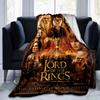 Lord of the Rings: Epic Fantasy Adventure Posters CollectionPrint Blanket, Soft Blanket For Sofa Office Bed And Travelling Daughter Birthday
