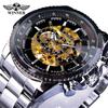 Large Dial Men's Fashion Automatic Mechanical Watch Steel Band