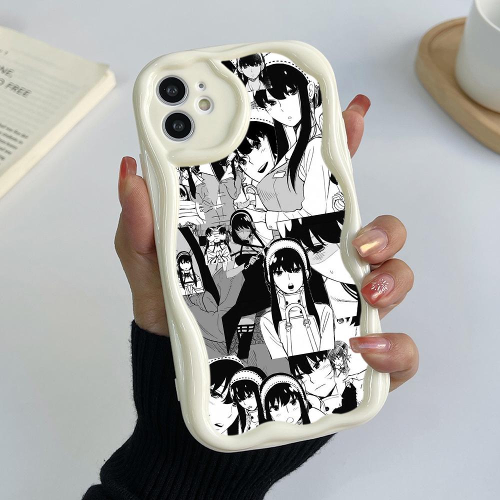 Ae98 SPY×FAMILY Anime Art Защитные чехлы для телефонов для Samsung S23 S24 Ultra A55 A14 A25 A13 Infinix Hot 40 Pro Tecno Spark 20C Wave Задняя крышка из ТПУ