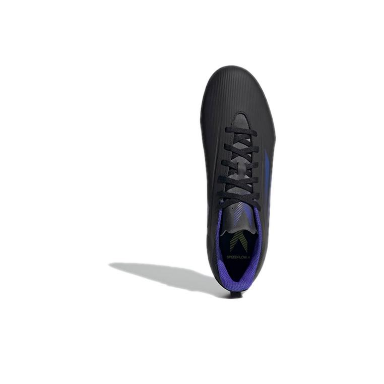 adidas X Speedflow.4 Turf Core Черные мужские кроссовки Sonic Ink Солнечно-желтые FY3333