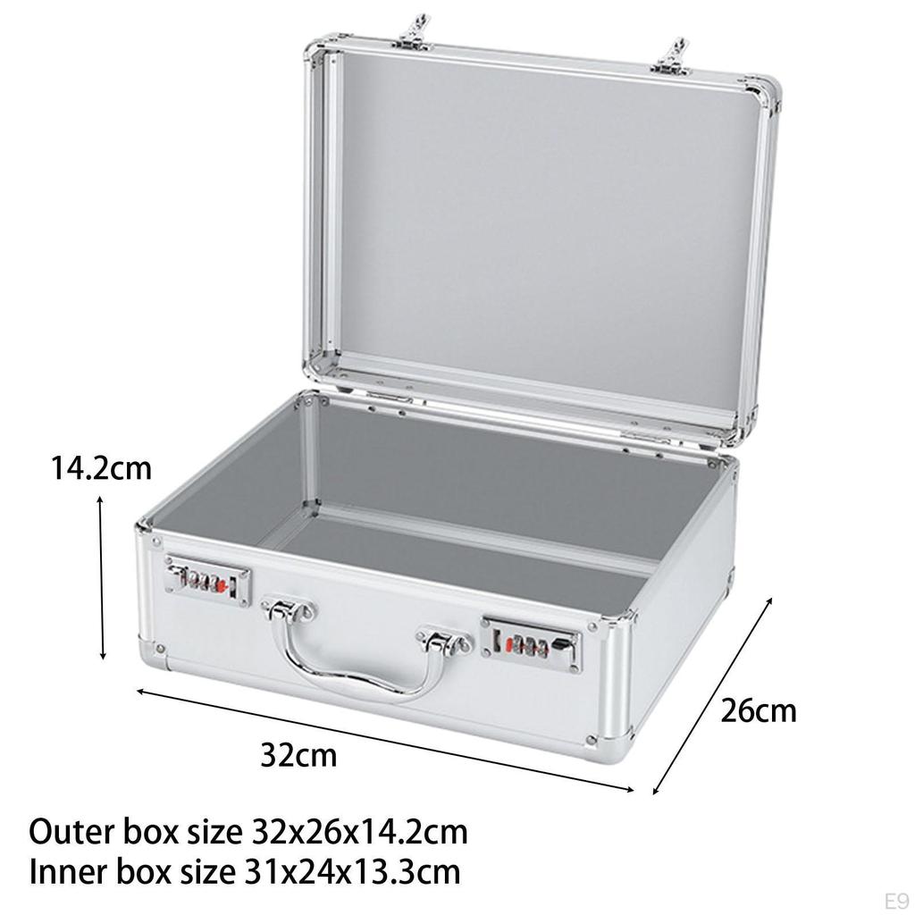 Aluminum Storage Case, Frame Tool Case, Large Accessory Box,Aluminum Carrying Case