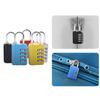 Zinc Alloy Dormitory Cabinet  Lock Padlock Backpack Zipper Lock New 4 Digit Password Lock  Home