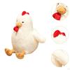 Игрушка-фигурка цыпленка, плюшевая кукла-животное, мягкая кукла-мультяшка
