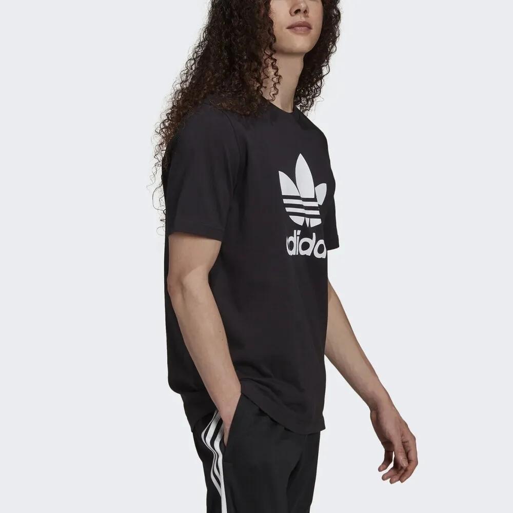 Adidas Originals Trefoil logo-print cotton T-shirt (Unisex) T-Shirts H06642