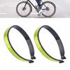 4 шт. Зажим для брюк для велосипеда Светоотражающий зажим для брюк для велоспорта Зажим для брюк для велосипеда Безопасная повязка на лодыжку Светоотражатель для мужчин и женщин