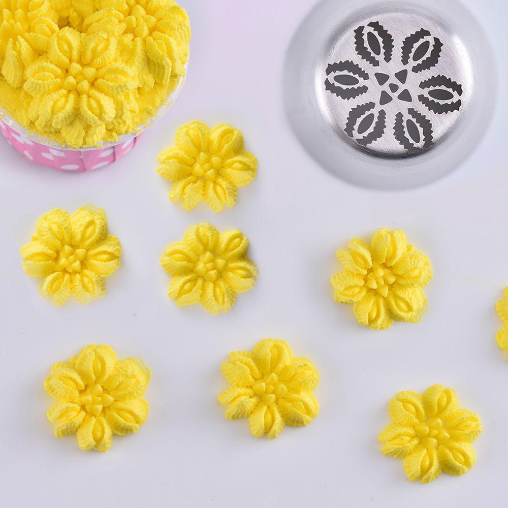 Cupcake Cake Decorating Pastry Tips Flower Nozzle Baking Mold Ice Cream Tool Icing Piping Nozzles