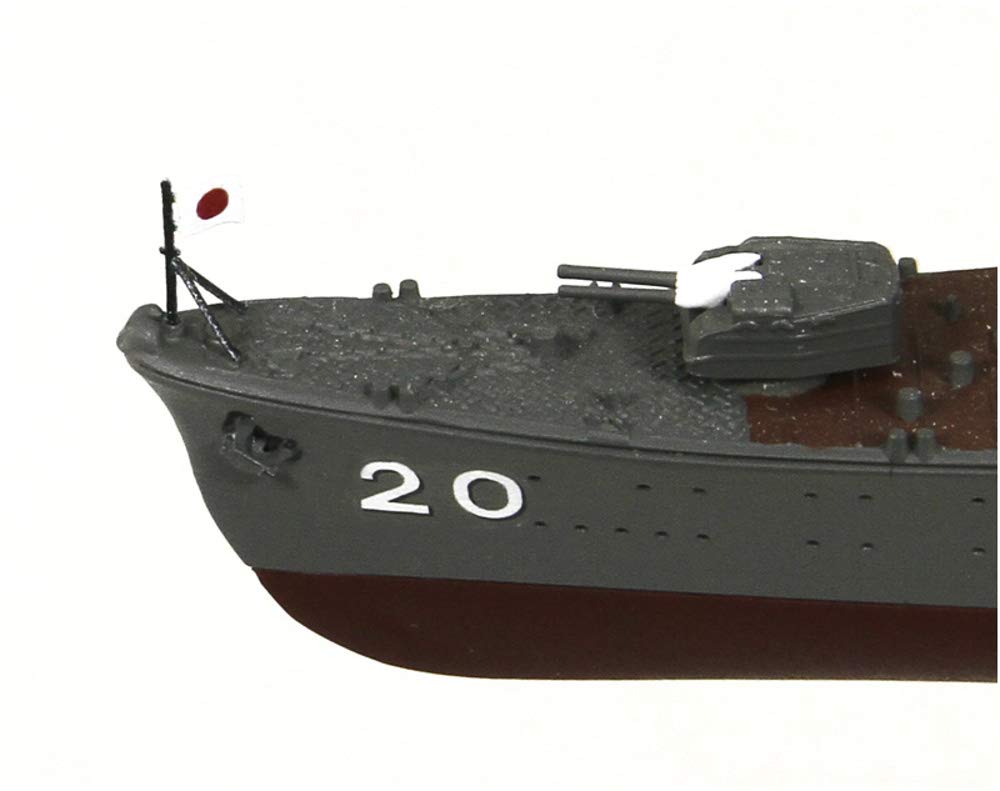 Эсминец специального типа «Амагири» серии «Скайвейв» Императорского флота Японии с флагом и травлёной табличкой с названием корабля SPW62 Pit-Road 1/700 (Класс «Аянами») Детали,