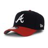 Кепка New Era 9FORTY SNAPBACK 940 MLB NFL NBA MLS Снэпбек Бесплатная Atlanta Braves A-FRAME A-FRAME (JP, Алфавит, Размер, (Темно-синий/красный)) [Использовал]