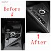 Carbon Fiber Central Console Gear Shift Panel Multimedia Frame Decor Cover Trim Accessories Interior For Kia Niro EV  - 2025