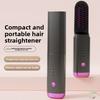 New Household Hair Straightener with Cover Wireless Charging Hair Straightener Curling Hair Portable Hair Straightener Electric Styling Comb