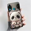 Phone Case For ZTE Blade A7 2020 Soft Silicone Black Case Dream Pattern Rabbit Silver Beach Shockproof Shell Blade A7 2020 Cover